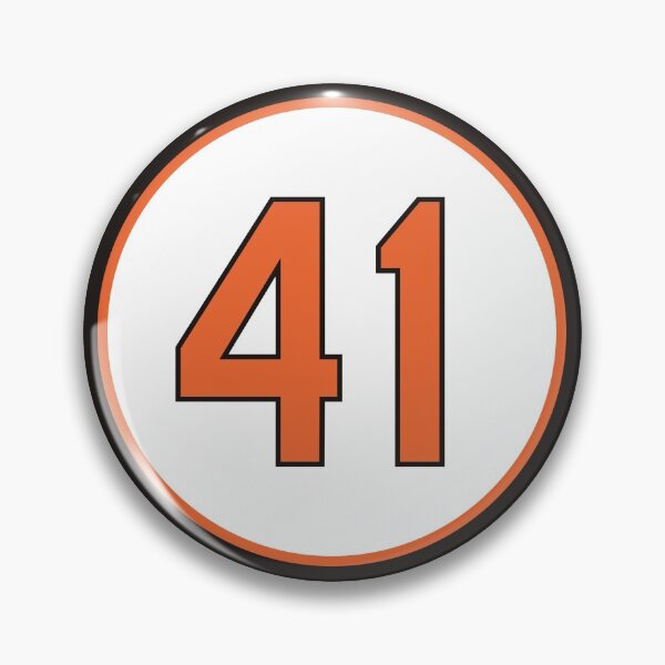 Artikelvorschau, Kevin Brown #41 Jersey Number entworfen und verkauft von StickBall.