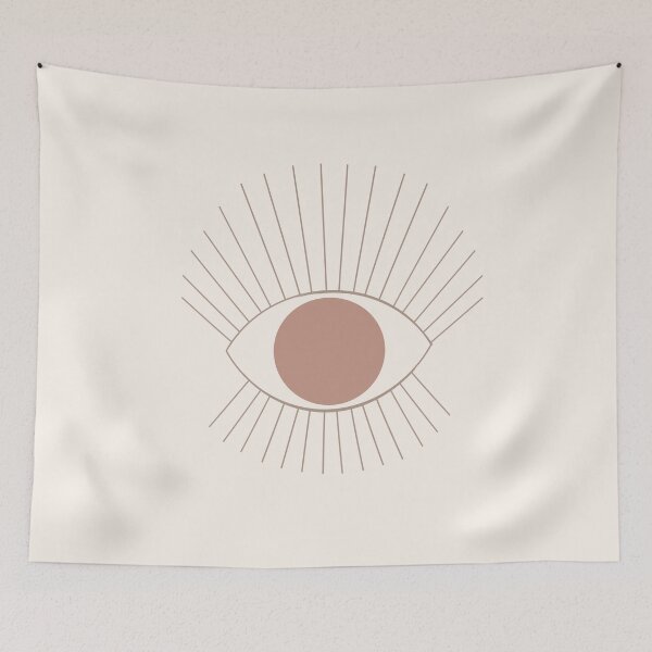 Item preview, Boho Minimalist Eye  designed and sold by OnlyAnArtist.