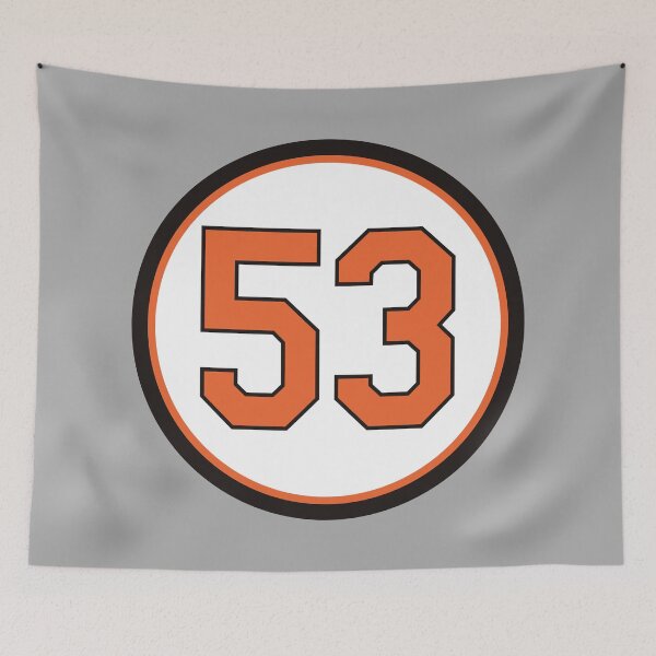 Item preview, Zack Britton #53 Jersey Number designed and sold by StickBall.