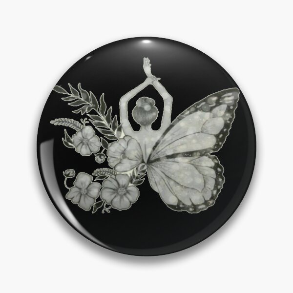 Item preview, Butterfly Girl with Flowers designed and sold by JBaystro.