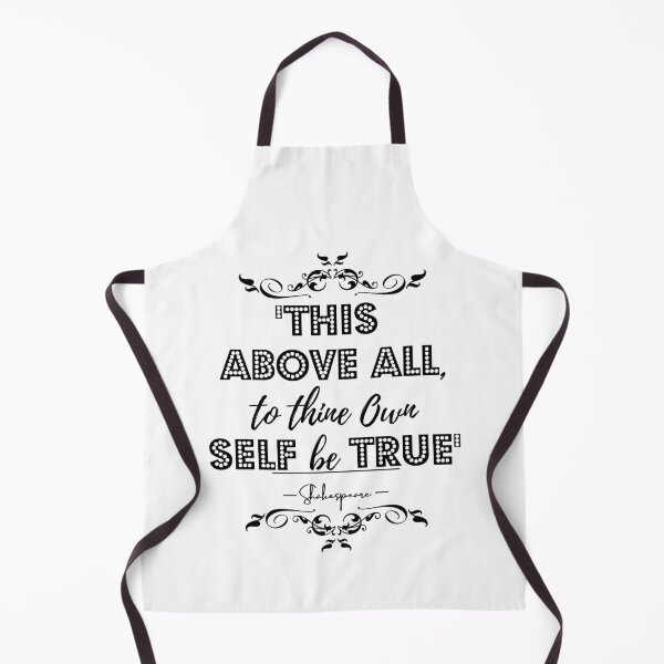 Item preview, William Shakespeare Inspirational Historical Quote- "This above all, to thine own self be true.” designed and sold by QuoteActually.