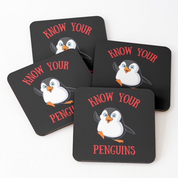 Item preview, Know Your Penguins, penguins lover designed and sold by Hey-Nice-Shirt.