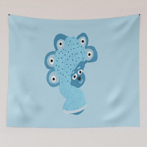 Item preview, A Blue Creature  designed and sold by TerriblyTina.