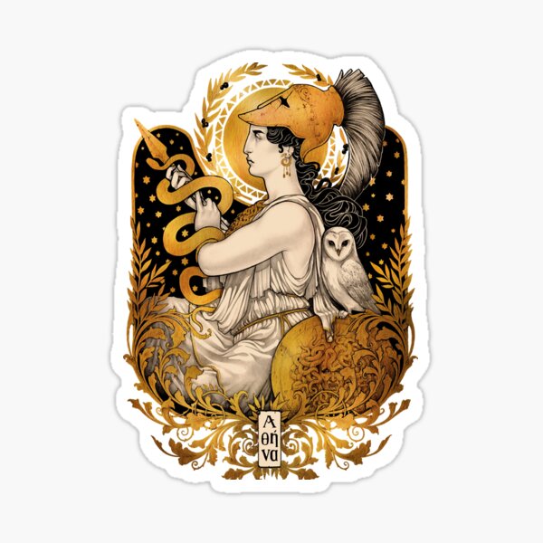 Pallas Athena Stickers Redbubble