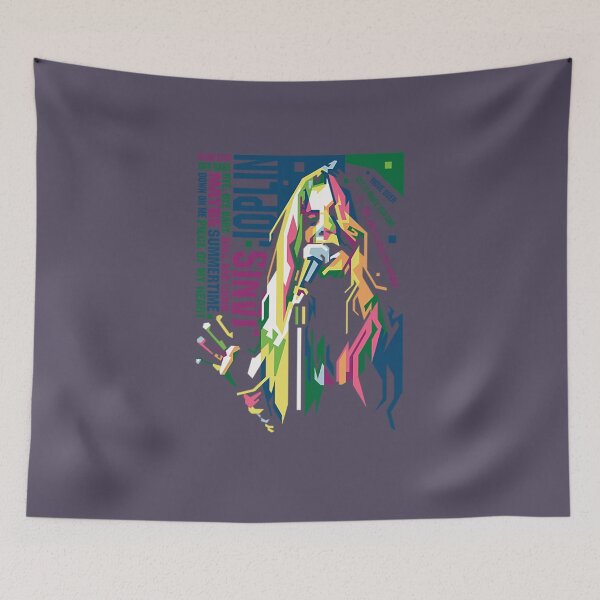 Item preview, janis joplin wpap pop art designed and sold by YolisBridal.