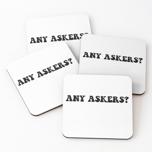 Item preview, Any Askers? designed and sold by artsydoodles.