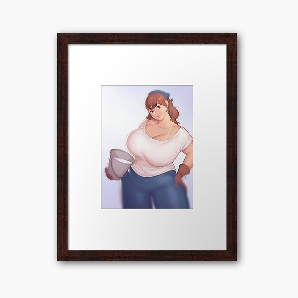 Dairy - The Very Best Milk... No Text Framed Art Print