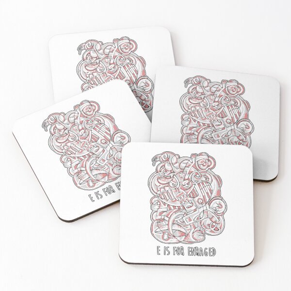 Item preview, Abstract Emotional Alphabet | E is for Enraged designed and sold by mcillary.