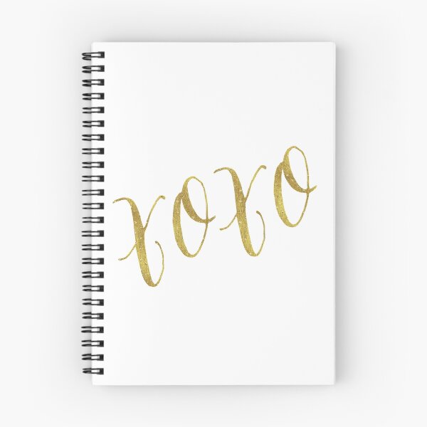 Item preview, XO XO Gold Faux Foil Metallic Glitter Quote Isolated on White Background designed and sold by SilverSpiral.