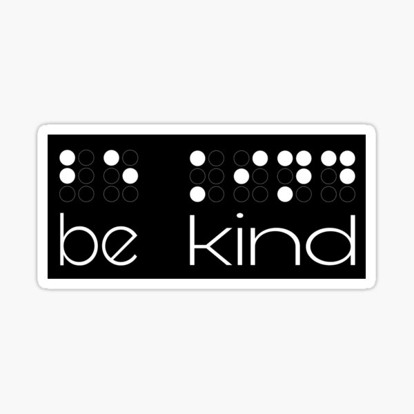 Braille Stickers for Sale