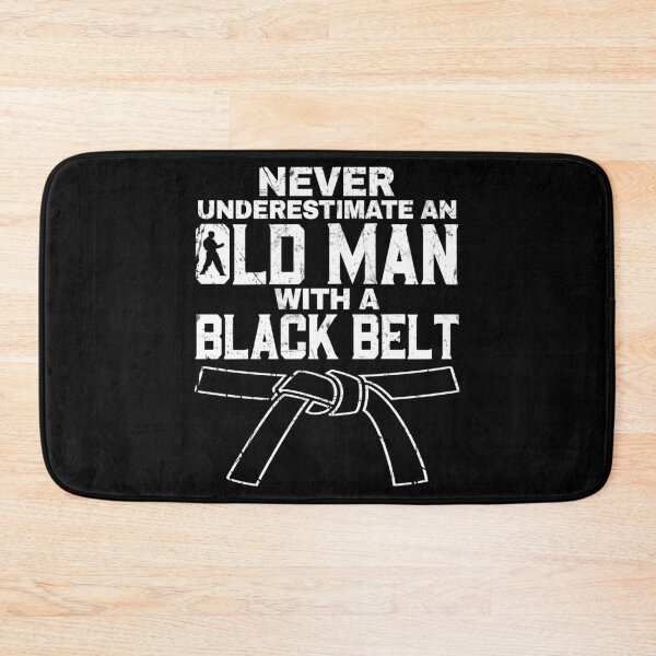 Item preview, Old Man Black Belt Birthday Karate Apparel Fathers Day Gift designed and sold by CustUmmMerch.
