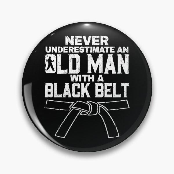 Item preview, Old Man Black Belt Birthday Karate Apparel Fathers Day Gift designed and sold by CustUmmMerch.