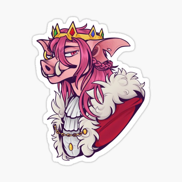 Technoblade The Prince - Technoblade - Sticker