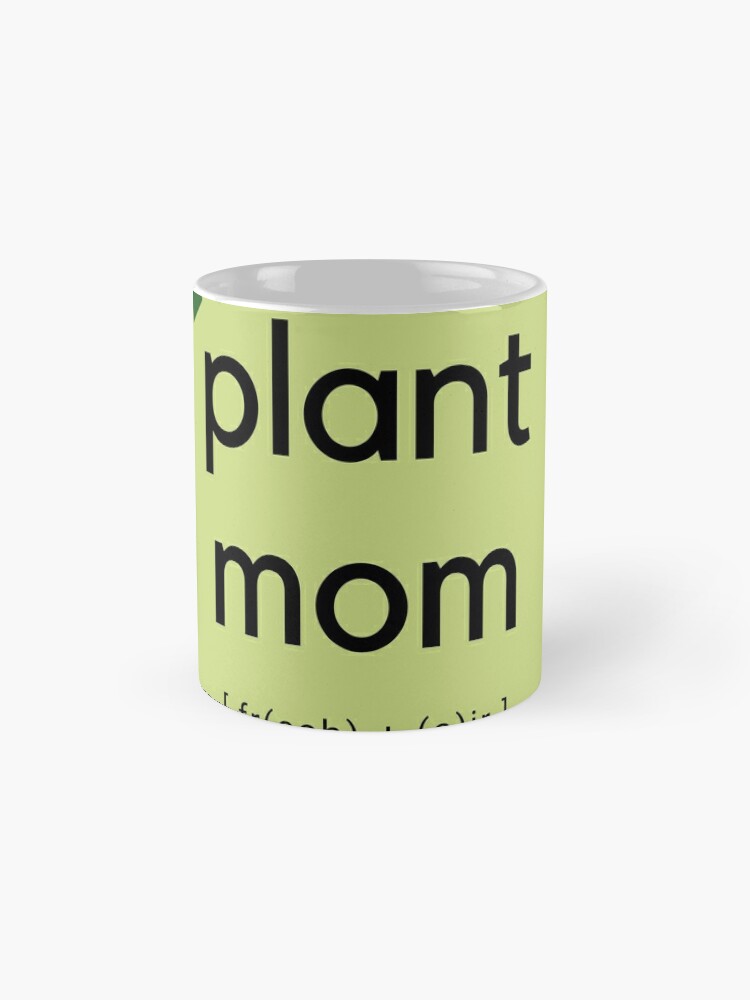 Plant Mom Mug - Black– Green Philosophy Co.