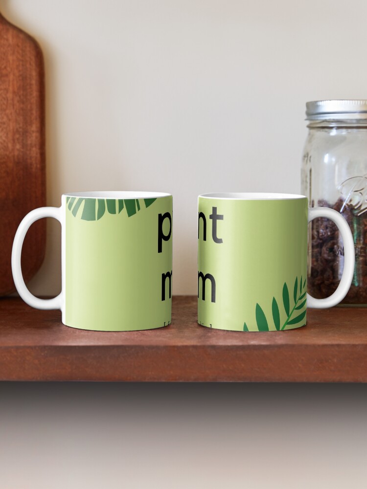 Plant Mom Mug - Black– Green Philosophy Co.