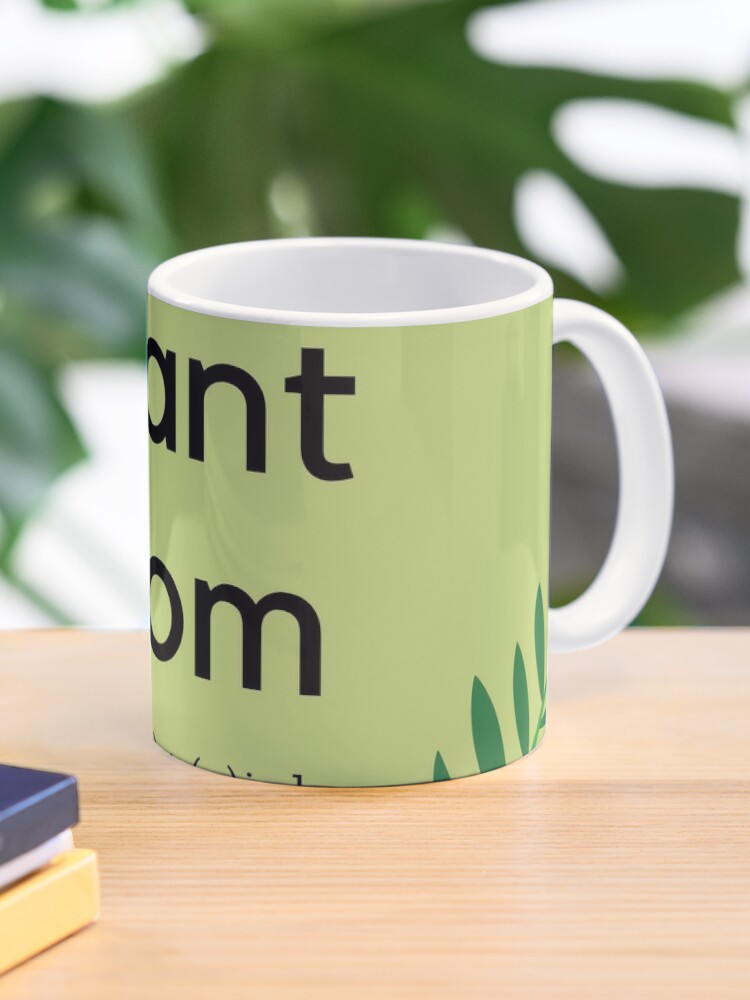 Plant Mom Mug - Black– Green Philosophy Co.