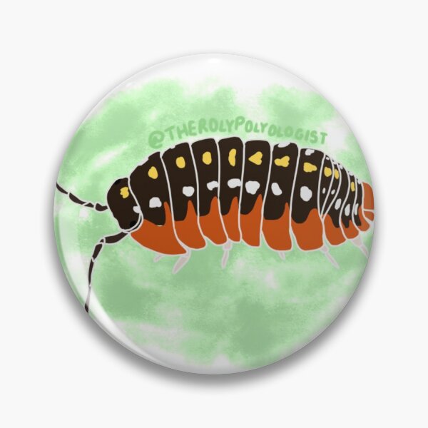 Item preview, Clown Isopod Green Background designed and sold by rolypolyologist.
