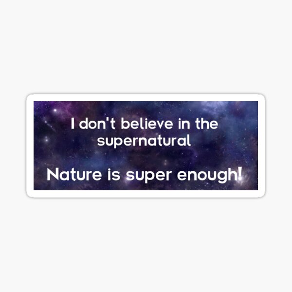 Vista previa del artículo con la obra «La naturaleza es lo suficientemente super!», diseñado y vendido por lyricalshirts.