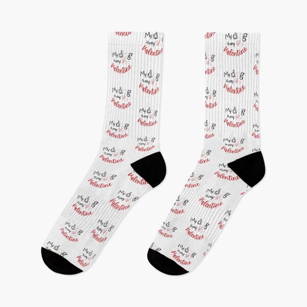 Item preview, My Dog Is My Valentine for Dog Lovers designed and sold by Zentropik.