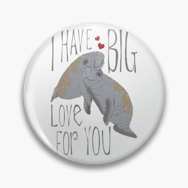 Item preview, Manatee Romantic Valentine's Day or Any Day Love Card or Gift designed and sold by Amy Hadden.