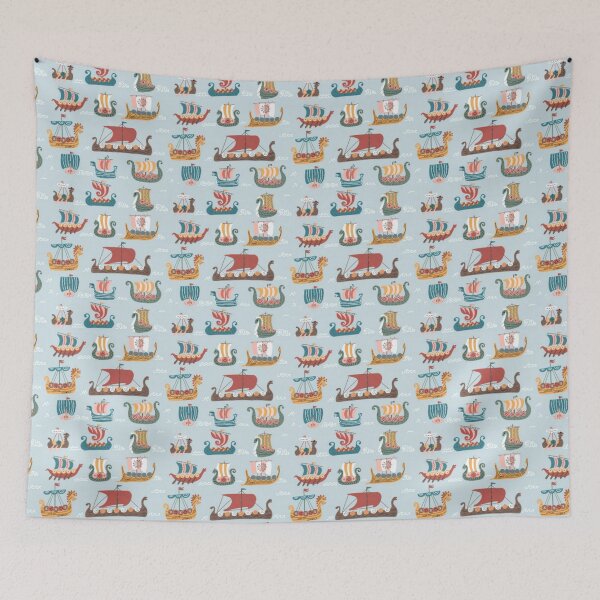 Item preview, Viking ships designed and sold by K-H-A.