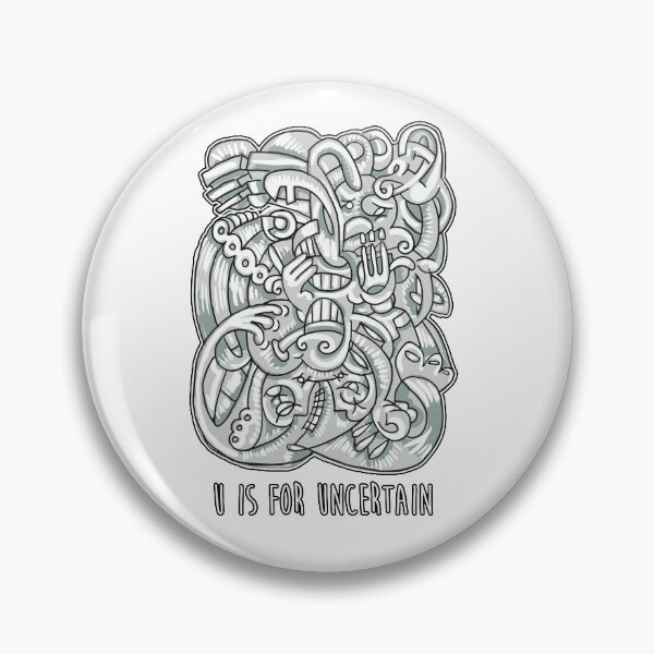 Item preview, Abstract Emotional Alphabet | U is for Uncertain designed and sold by mcillary.
