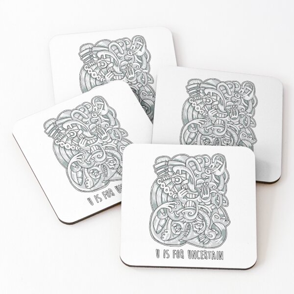 Item preview, Abstract Emotional Alphabet | U is for Uncertain designed and sold by mcillary.