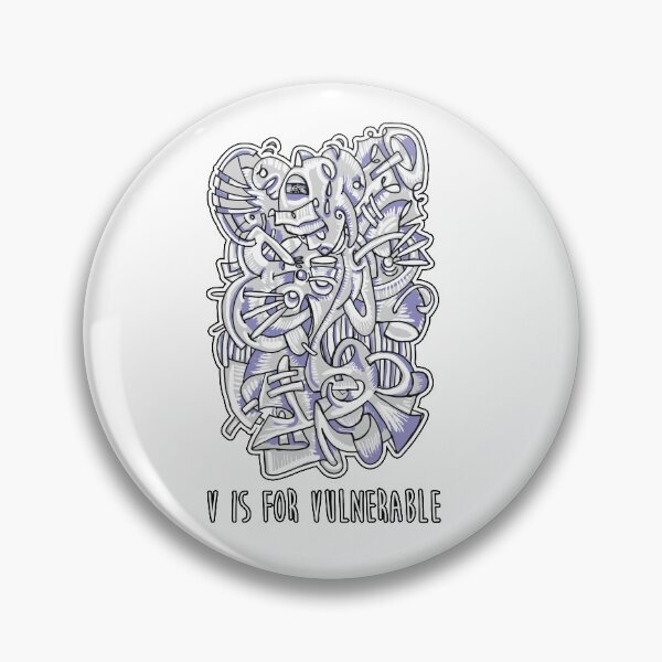 Item preview, Abstract Emotional Alphabet | V is for Vulnerable designed and sold by mcillary.