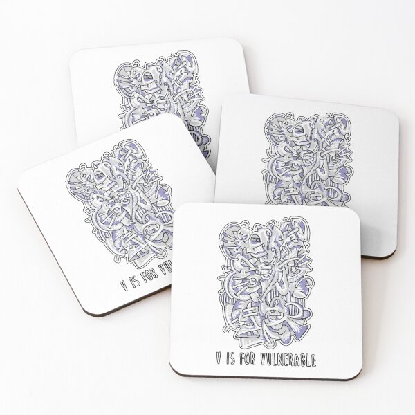Item preview, Abstract Emotional Alphabet | V is for Vulnerable designed and sold by mcillary.