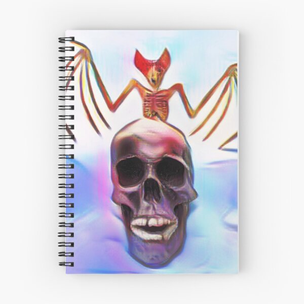 Item preview, FIRE BAT AND SKULL designed and sold by BOLLA67.