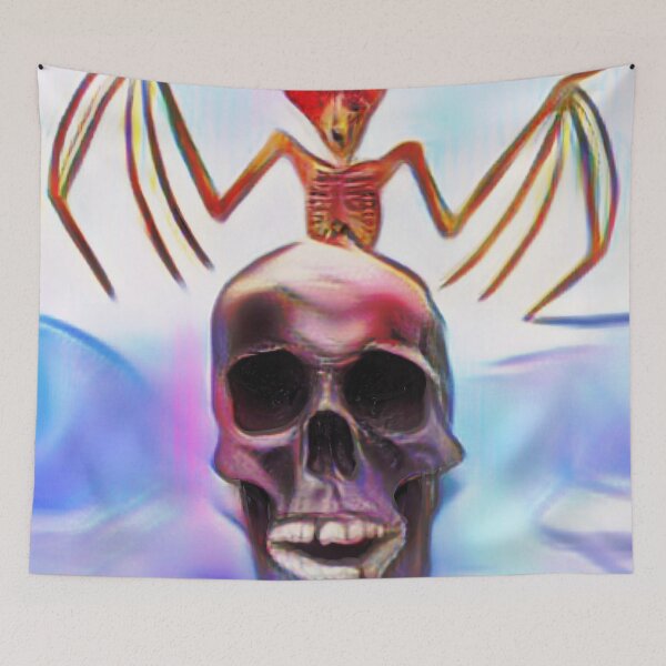 Item preview, FIRE BAT AND SKULL designed and sold by BOLLA67.
