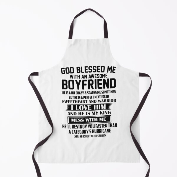 Item preview, GOD BLESSED ME WITH AN AWESOME BOYFRIEND designed and sold by hasanmasud.