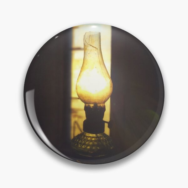 Item preview, Sunset Photography - golden hour through kerosene lamp designed and sold by SpiralStairShop.