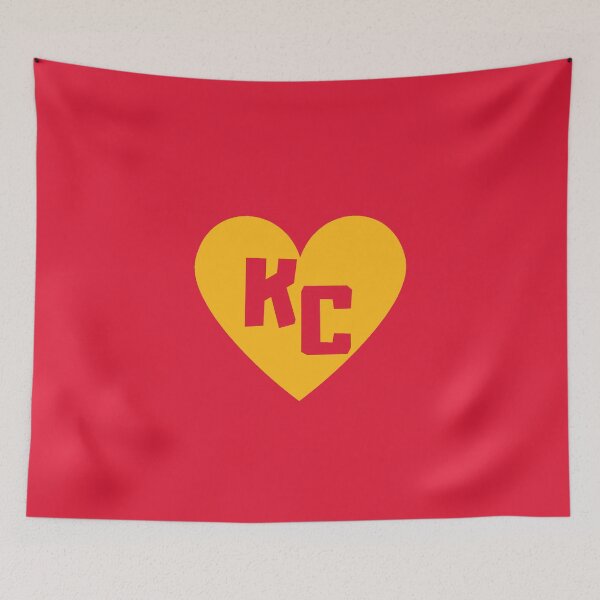 Item preview, I Love Kansas City Heart KC Football Womens Cute apparel (Chapulín Colorado mashup) designed and sold by AmaTierra.