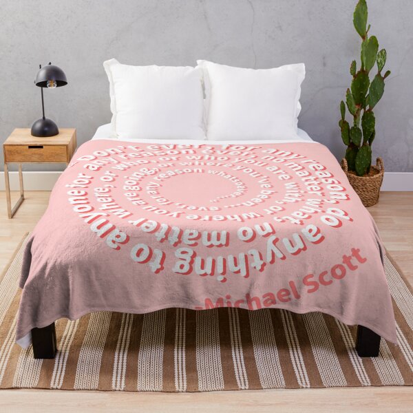 Item preview, Michael Scott's Quote designed and sold by NoSleepDesigns.
