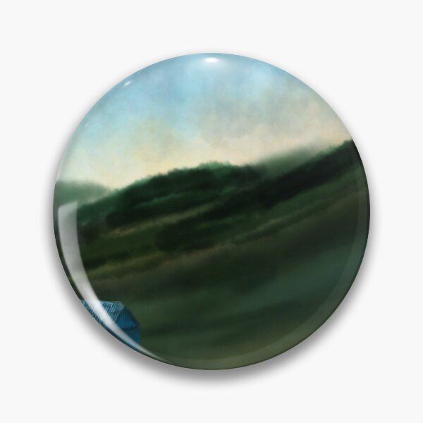 Item preview, Blue Cabin in the mountains  designed and sold by Kcinnik.