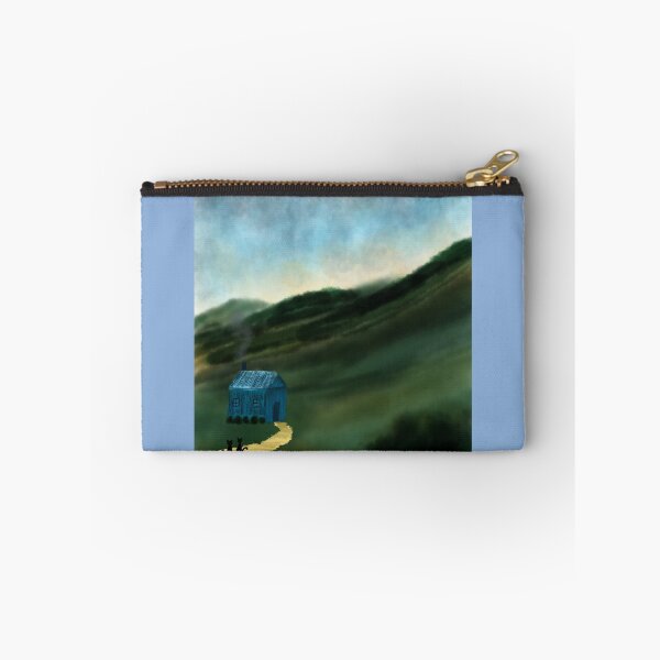 Item preview, Blue Cabin in the mountains  designed and sold by Kcinnik.