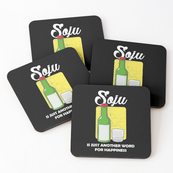 Soju Coasters for Sale Redbubble