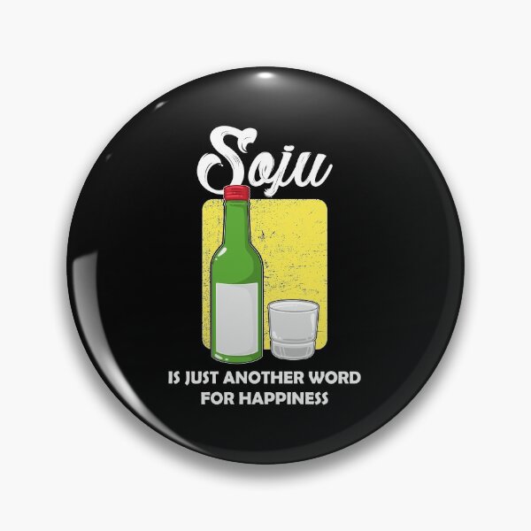 Artikelvorschau, Glück koreanisches Getränk Soju Design entworfen und verkauft von jakehughes2015.