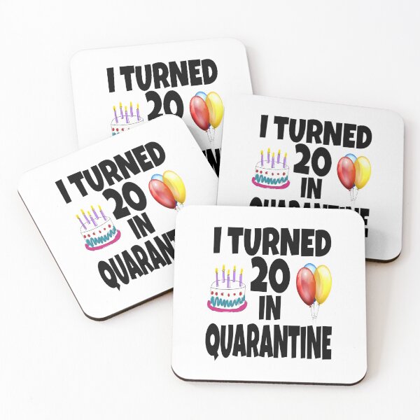 Item preview,  Happy Self-Isolating Birthday - Funny Birthday Card - Birthday - Happy Self-Isolating Birthday - Funny Birthday Card - Happy Quarantined Birthday - 20th Birthday - Milestone Birthday - Teen Birthday designed and sold by TwistedTeeCo.