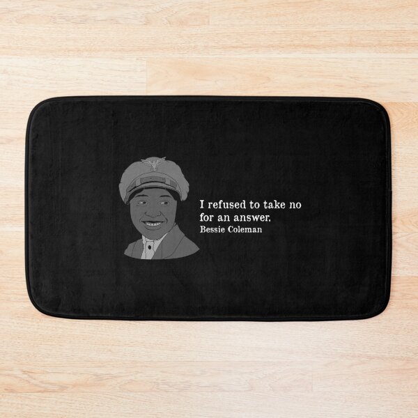 Item preview, Answer African American Quote Pilot Bessie Coleman print designed and sold by jakehughes2015.