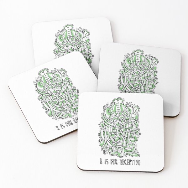 Item preview, Abstract Emotional Alphabet | R is for Receptive designed and sold by mcillary.