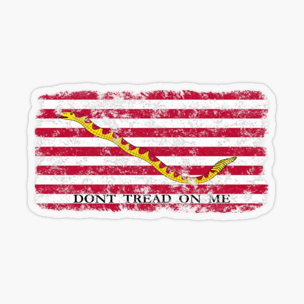 Bandiera First Navy Jack 3x5 Ft – Don't Tread On Me – Serpente A Sonagli – Nave USA