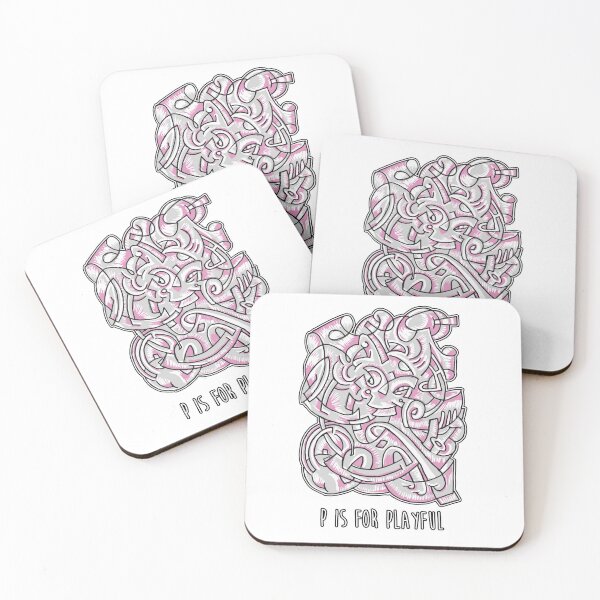 Item preview, Abstract Emotional Alphabet | P is for Playful designed and sold by mcillary.