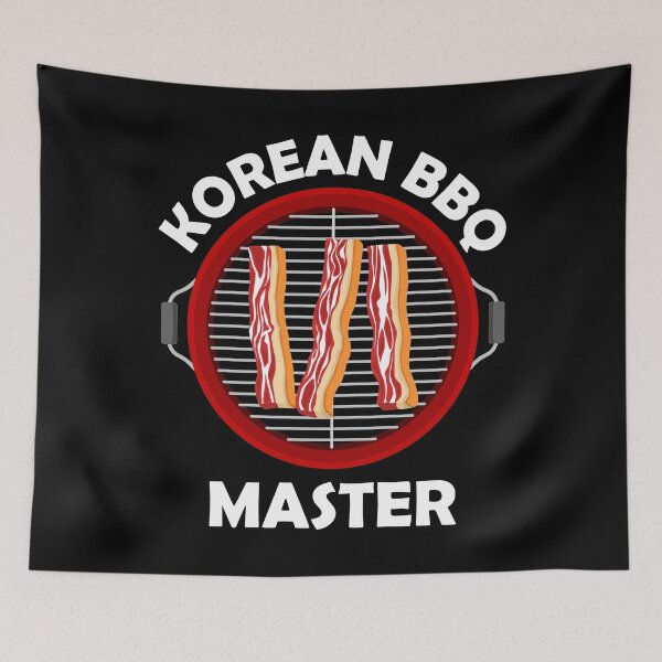 Item preview, Barbecue Food Korean BBQ Master design designed and sold by jakehughes2015.