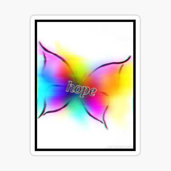Item preview, Hope  butterfly design  designed and sold by Kensifaye.