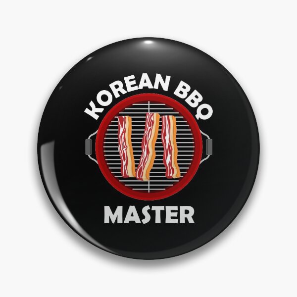 Item preview, Barbecue Food Korean BBQ Master design designed and sold by jakehughes2015.