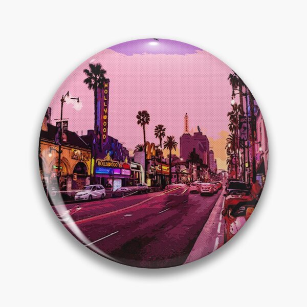 Item preview, Los Angeles California Urban Painting - Pintura Urbana designed and sold by RazzArt.