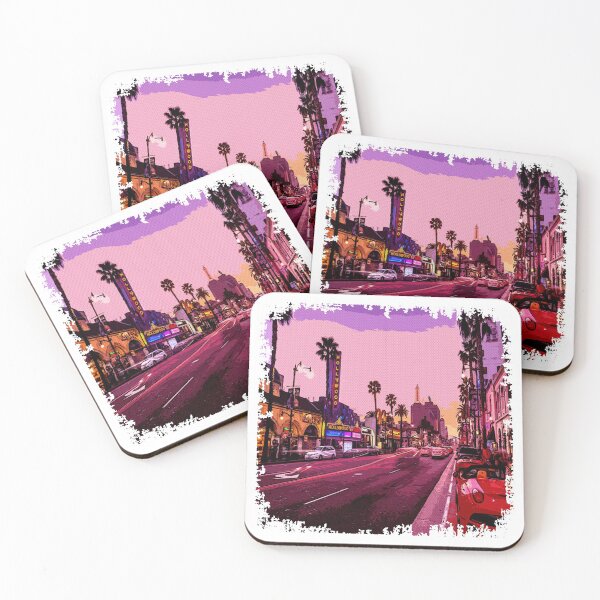 Item preview, Los Angeles California Urban Painting - Pintura Urbana designed and sold by RazzArt.