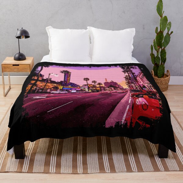 Item preview, Los Angeles California Urban Painting - Pintura Urbana designed and sold by RazzArt.
